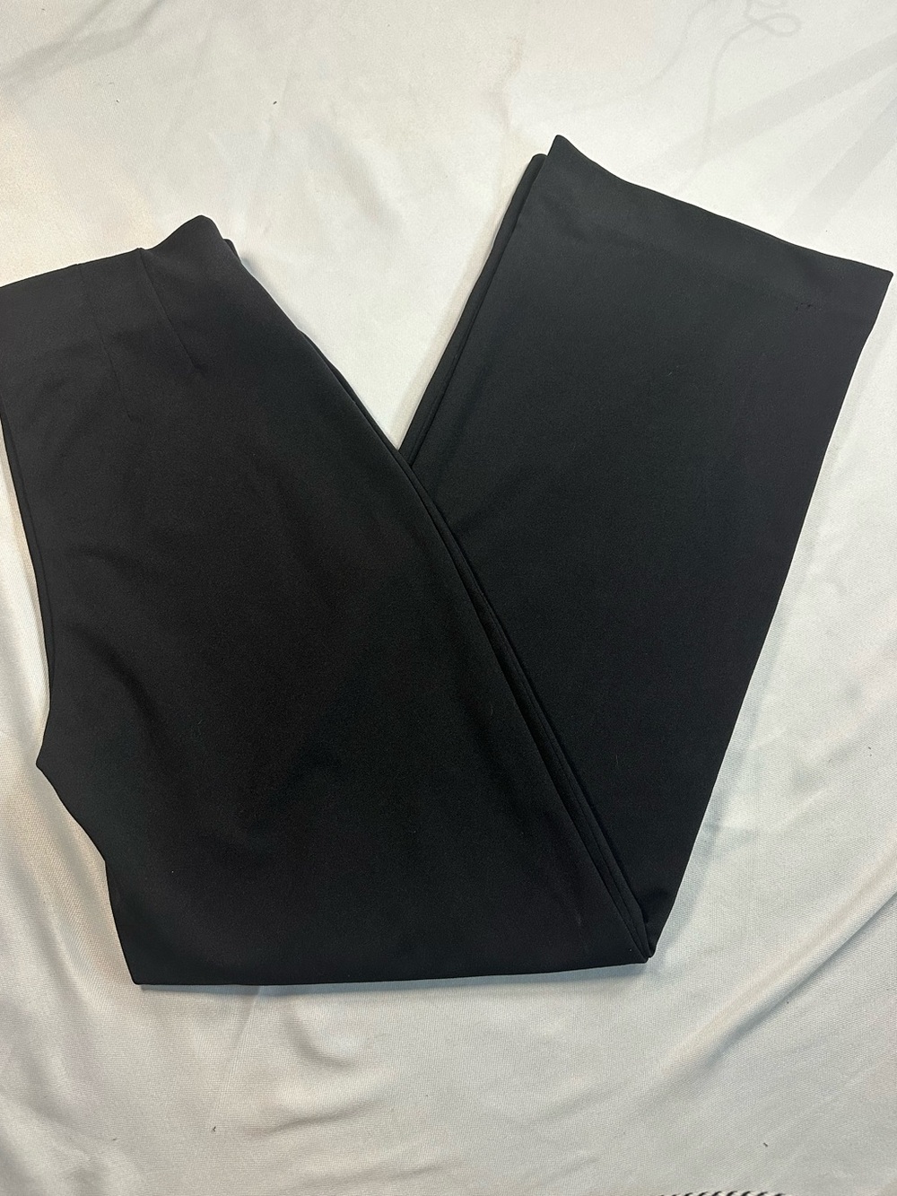 White House Black Market Black Wide-Leg Pants
